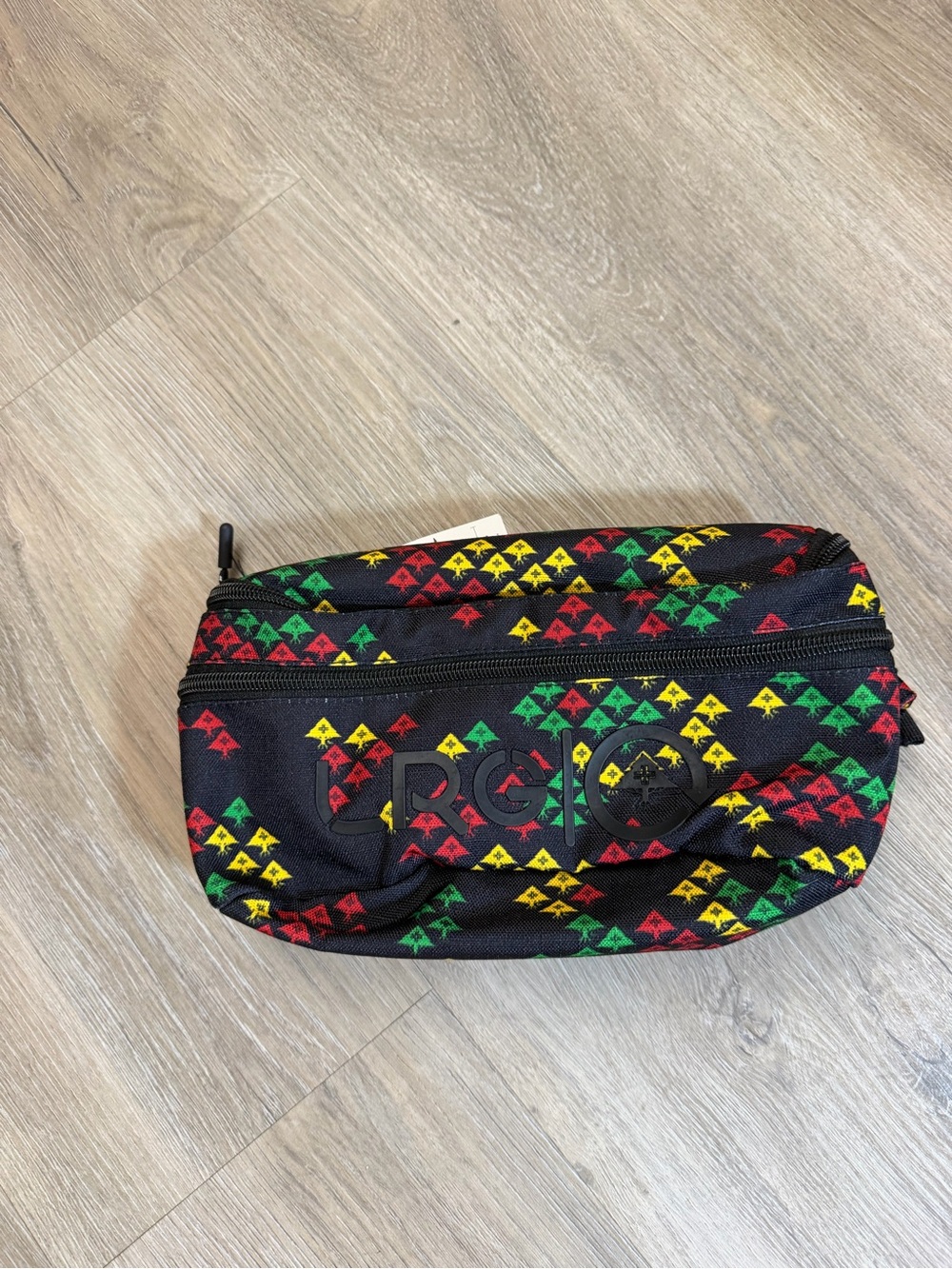 LRG Remix Waistpack Multicolor Black NWT